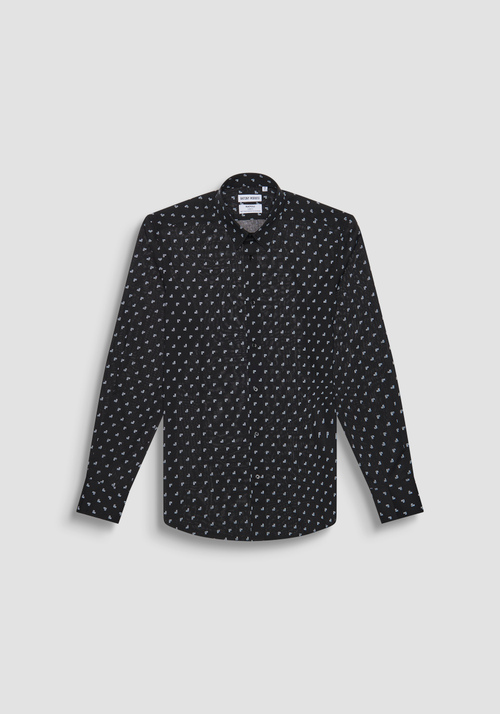 CHEMISE SLIM FIT « NAPOLI » EN COTON MÉLANGÉ - Chemises | Antony Morato Online Shop