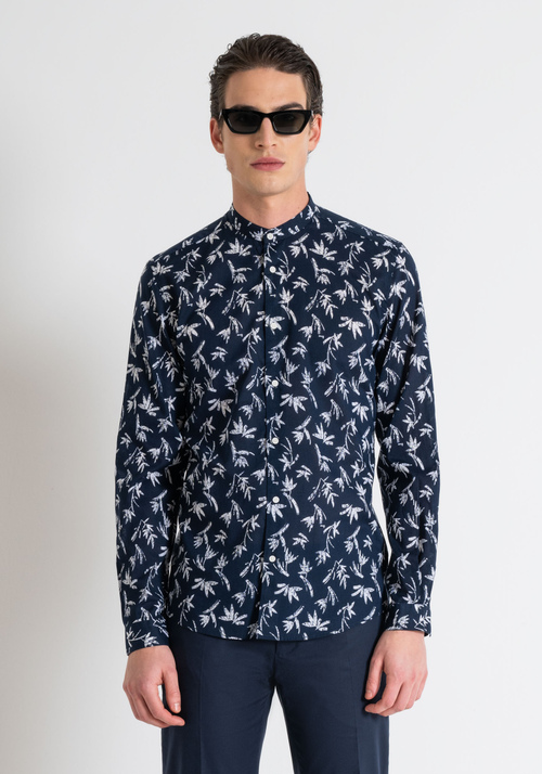 SEOUL SLIM FIT-Hemd AUS BEDRUCKTER BAUMWOLLE MIT WEICHER HAND - Hemden | Antony Morato Online Shop