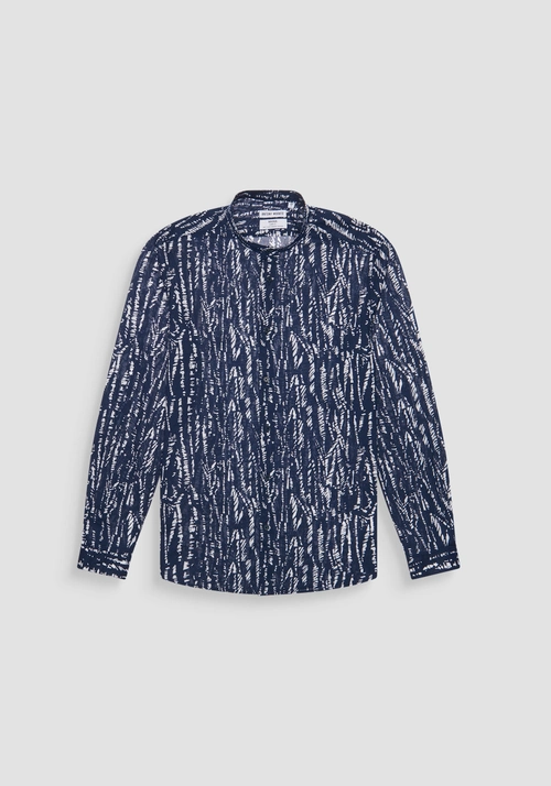 SLIM FIT HEMD „SEOUL“ AUS BEDRUCKTEM BAUMWOLLSTOFF - Hemden | Antony Morato Online Shop
