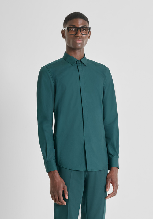 CHEMISE SLIM FIT « LONDON » EN TISSU EASY IRON - Chemises | Antony Morato Online Shop