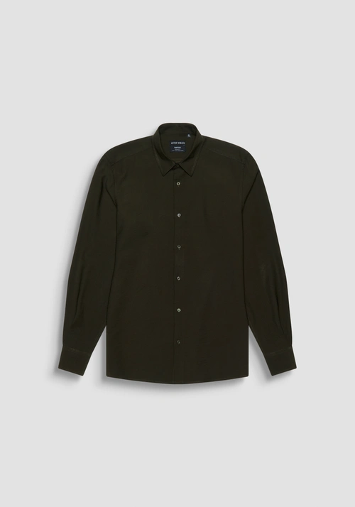 CAMICIA REGULAR FIT “NAPOLI” IN TESSUTO MISTO VISCOSA MANO MORBIDA - Camicie | Antony Morato Online Shop