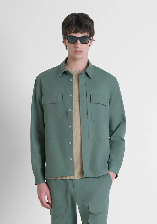 "CORDOBA" REGULAR FIT SHIRT VISCOSE BLEND - Clothing | Antony Morato Online Shop