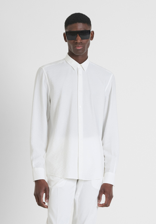 HEMD REGULAR FIT „CORDOBA“ AUS VISKOSE-MISCHGEWEBE - New Arrivals FS25 | Antony Morato Online Shop