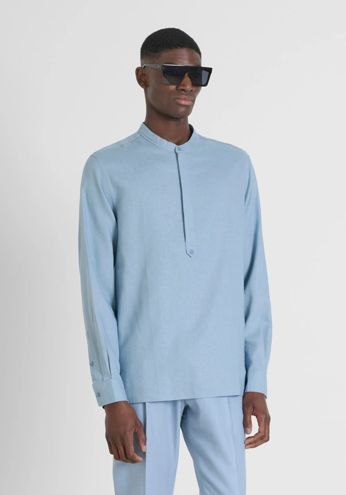 CAMICIA RELAXED FIT "KILIS" IN MISTO LINO TOCCO MORBIDO - Camicie Maniche Lunghe | Antony Morato Online Shop