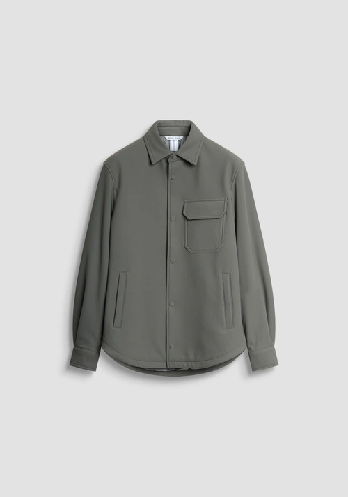 CAMICIA REGULAR FIT IN TESSUTO TECNICO BI-STRETCH - Camicie Uomo | Antony Morato Online Shop