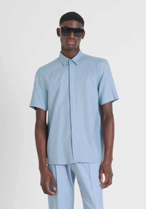 CAMICIA REGULAR FIT "ADALIA" IN MISTO LINO TOCCO MORBIDO - Collezione Lino | Antony Morato Online Shop