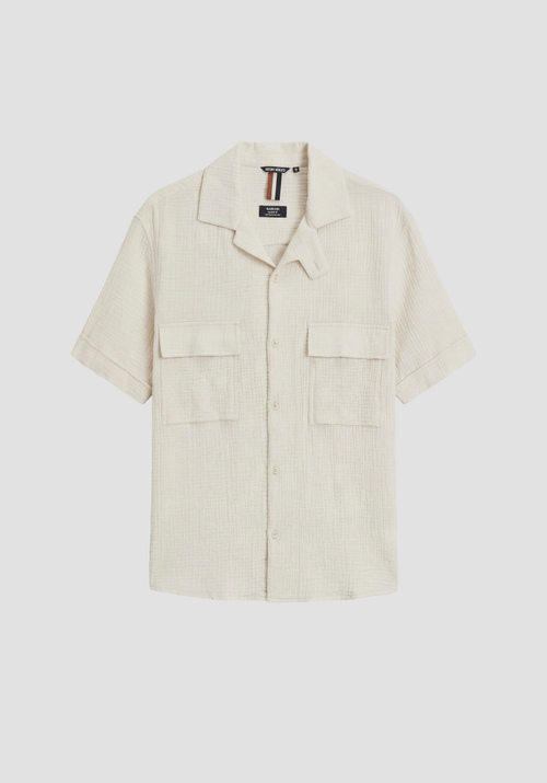 Camicia Estiva Uomo 2024 Con Colletto E Bottoni – Leggera E Stampata, Maniche Lunghe, Casual Per Spiaggia E Tempo Libero