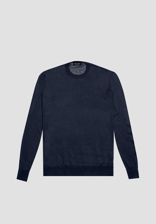 REGULAR FIT SWEATER IN CASHMERE WOOL BLEND YARN - Archive Sale | Antony Morato Online Shop