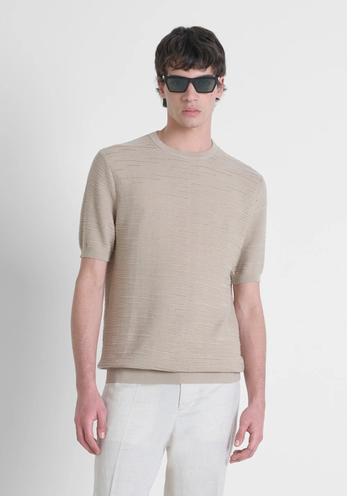 PULLOVER MIT NORMALER PASSFORM AUS WEICHEM BAUMWOLLGARN - Mood Marrakech | Antony Morato Online Shop