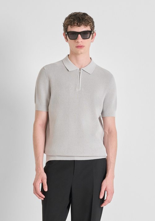 POLO REGULAR FIT IN FILATO DI COTONE - Abbigliamento Uomo | Antony Morato Online Shop