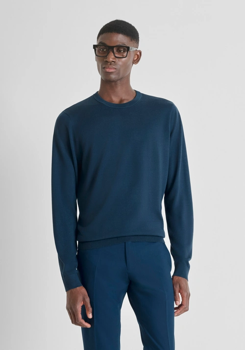 JERSEY REGULAR FIT EN MEZCLA DE LANA - Prendas de punto | Antony Morato Online Shop