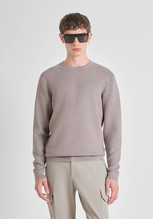 MAGLIA REGULAR FIT IN MISTO VISCOSA - Maglieria Uomo | Antony Morato Online Shop