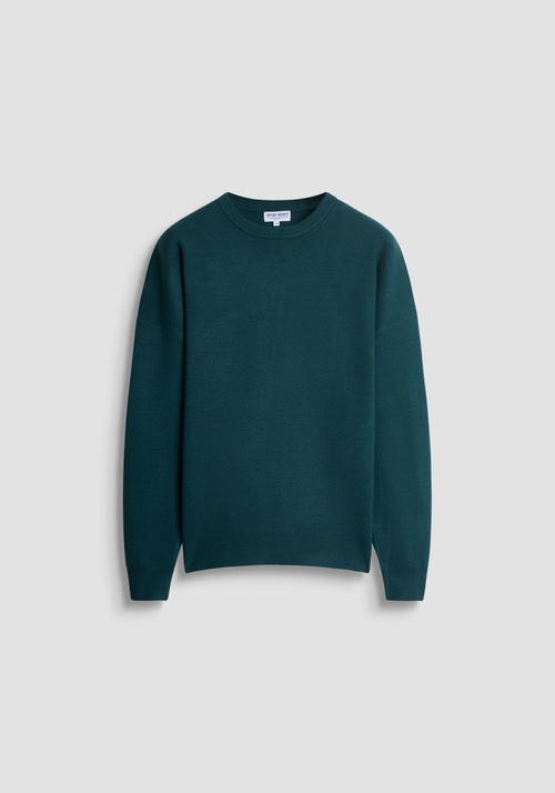 PULL COUPE RELAXED EN MÉLANGE DE VISCOSE - Pulls | Antony Morato Online Shop