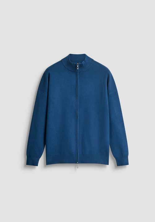 MAGLIA COLLO ALTO RELAXED FIT IN MISTO VISCOSA - Maglie Manica Lunga | Antony Morato Online Shop