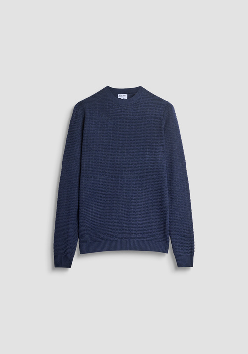 PULL COUPE REGULAR EN MÉLANGE DE LAINE MÉRINOS - Pulls | Antony Morato Online Shop