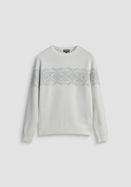 REGULAR FIT-PULLOVER AUS WOLL-MOHAIR-MISCHUNG - Mood Lisbona | Antony Morato Online Shop