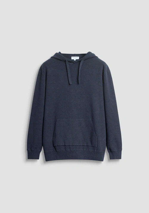 RELAXED FIT COTTON BLEND HOODIE SOFT TOUCH - Clothing | Antony Morato Online Shop