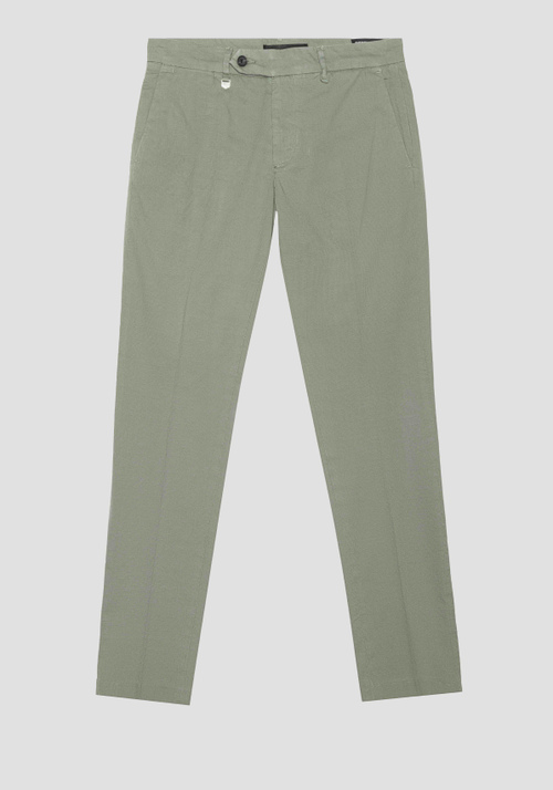 "BRYAN" SKINNY FIT TROUSERS IN ELASTIC COTTON TROUSERS - Men's Trousers | Antony Morato Online Shop
