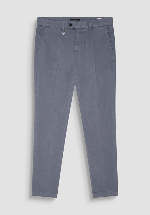 SKINNY FIT "BRYAN" TROUSERS IN COTTON - Men's Trousers | Antony Morato Online Shop