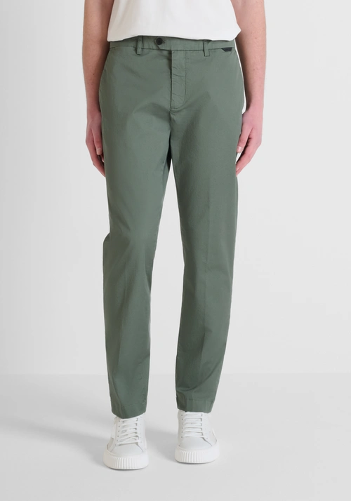 "BRYAN" STRETCH COTTON BLEND SKINNY FIT TROUSERS - Men's Trousers | Antony Morato Online Shop