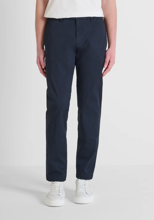 "MARK" STRETCH COTTON BLEND SLIM FIT TROUSERS - Men's Trousers | Antony Morato Online Shop