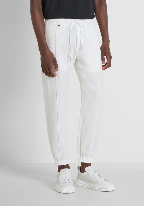 REGULAR FIT HOSE „NATE“ AUS BAUMWOLL-LEINEN-GEMISCH - Herren Anzug-Sets | Antony Morato Online Shop