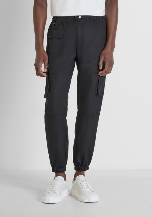 PANTALON SLIM FIT « MARK » EN COTON MÉLANGÉ - TROUSERS | Antony Morato Online Shop