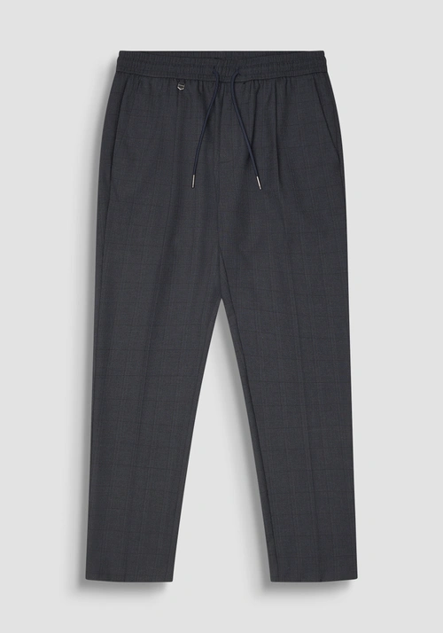 "KURT" COMFORT TAPERED FIT JEANS IN DARK BLUE DENIM - Pantalones | Antony Morato Online Shop