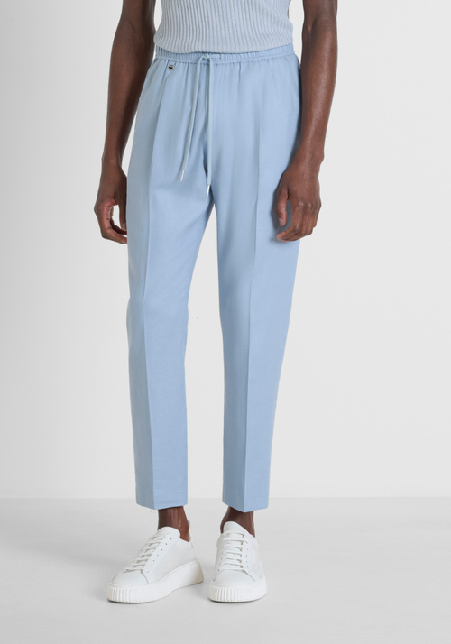 PANTALÓN REGULAR FIT «NEIL» EN MEZCLA DE LINO - Pantalones | Antony Morato Online Shop