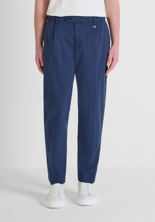REGULAR FIT TROUSERS "GAEL" IN POPLIN COTTON - Men's Trousers | Antony Morato Online Shop