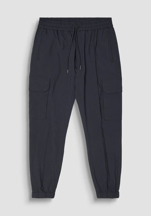 PANTALON REGULAR FIT « EDWARD » EN VISCOSE EXTENSIBLE - Pantalons | Antony Morato Online Shop