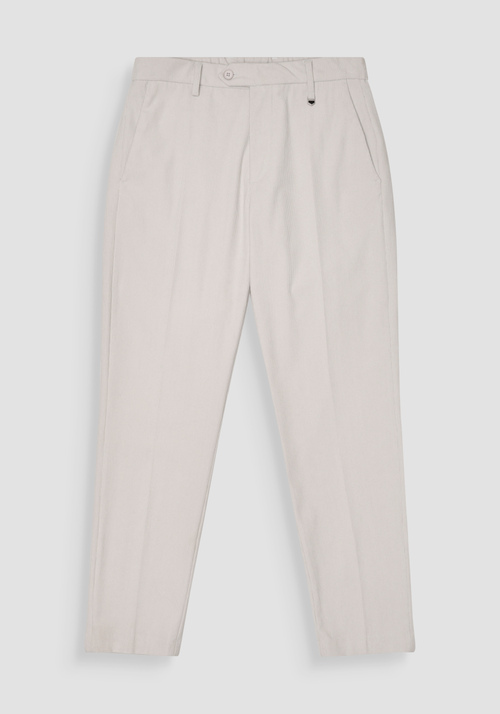 REGULAR FIT TROUSERS "RAD" VELVET - Men's Trousers | Antony Morato Online Shop