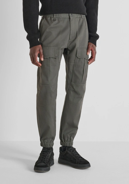 PANTALONI REGULAR FIT "ADRIAN" IN MISTO COTONE - Pantaloni Uomo | Antony Morato Online Shop