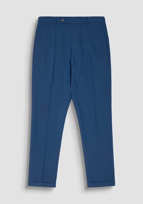 SLIM FIT TROUSERS "RAD" IN STRETCH VISCOSE - Men's Trousers | Antony Morato Online Shop