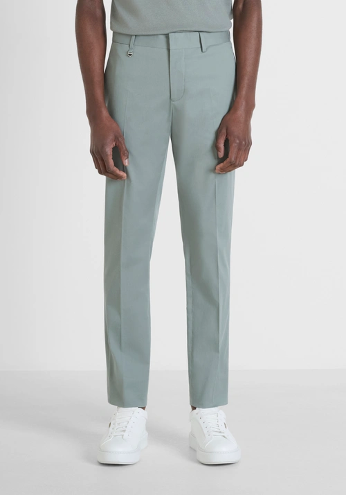 SLIM FIT TROUSERS "BONNIE" IN STRETCH COTTON BLEND - Men's Trousers | Antony Morato Online Shop