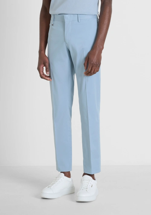 SLIM FIT TROUSERS "BONNIE" IN STRETCH COTTON BLEND - Abbigliamento uomo | Antony Morato Online Shop