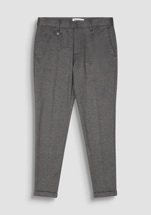 SUPER SKINNY FIT „ASHE" HOSE AUS STRETCH-VISKOSE-MISCHUNG - Herren Anzug-Sets | Antony Morato Online Shop