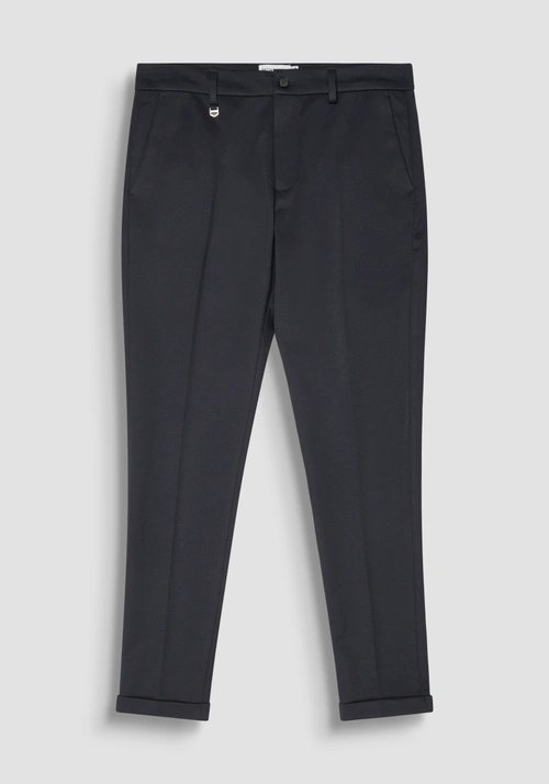 "ASHE" SUPER SKINNY FIT TROUSERS WITH ANKLE CUFFS - Spring Outfits | Antony Morato Online Shop