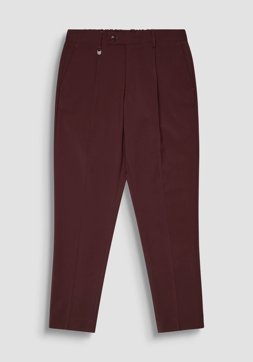 PANTALONI REGULAR FIT "LUIS" IN MISTO VISCOSA ELASTICA - Pantaloni Uomo | Antony Morato Online Shop