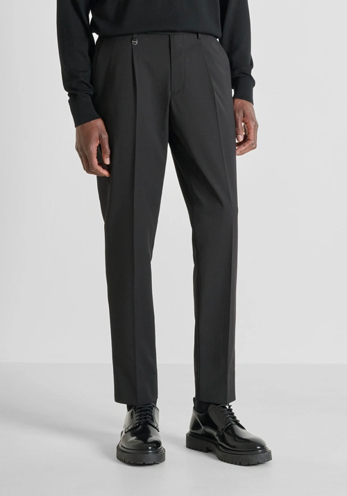 PANTALONI REGULAR FIT "LUIS" IN MISTO VISCOSA ELASTICA - Abiti da Cerimonia | Antony Morato Online Shop