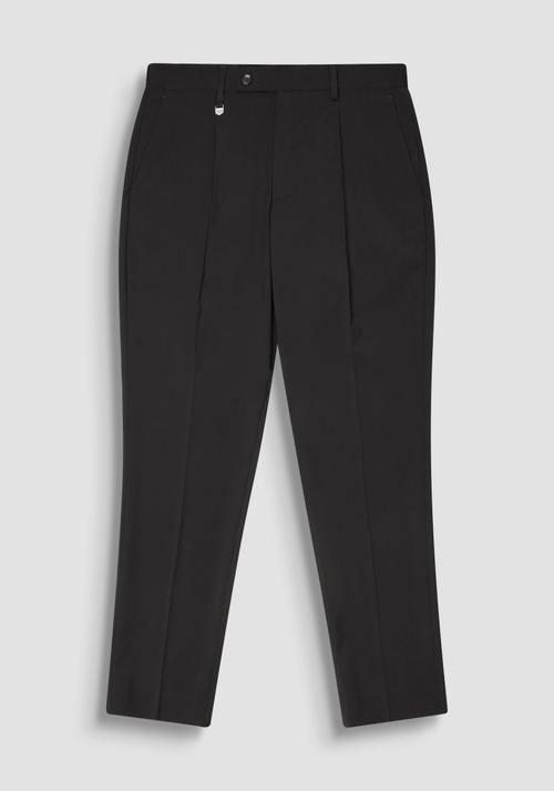 PANTALONI REGULAR FIT "LUIS" IN MISTO VISCOSA ELASTICA - Pantaloni Uomo | Antony Morato Online Shop