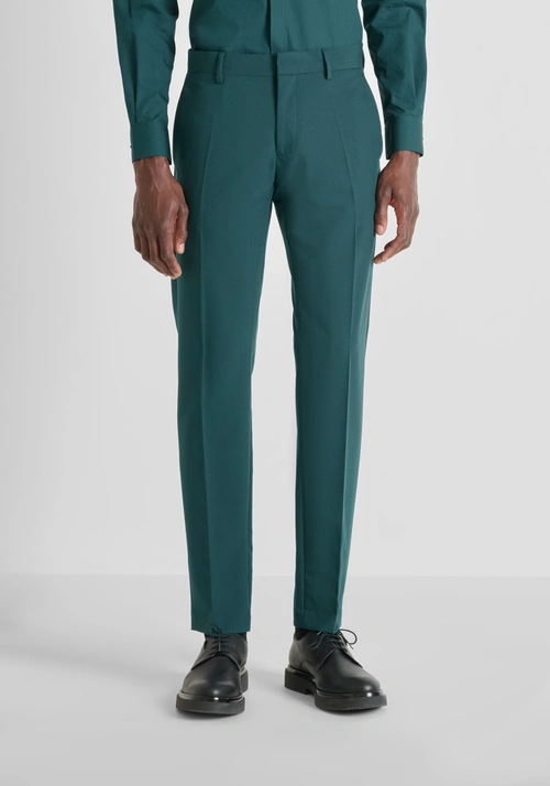 SLIM FIT "BONNIE" TROUSERS IN STRETCH VISCOSE - Men's Formal Wear | Antony Morato Online Shop