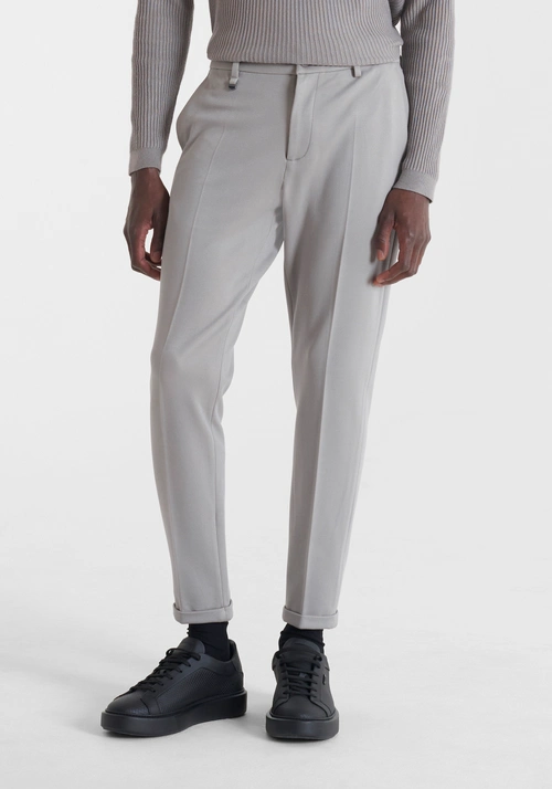 PANTALONI SUPER SKINNY FIT "ASHE" IN MISTO VISCOSA ELASTICA - Pantaloni Uomo | Antony Morato Online Shop