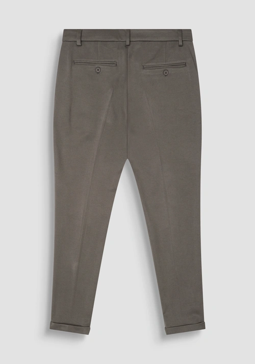 SUPER SKINNY FIT "ASHE" TROUSERS IN STRETCH VISCOSE BLEND - Men's Formal Wear | Antony Morato Online Shop
