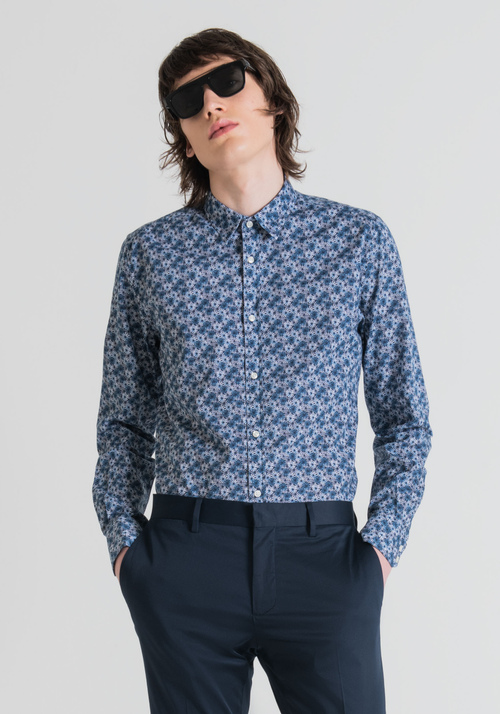 HEMD SLIM FIT MIT MUSTER-PRINT - Hemden | Antony Morato Online Shop
