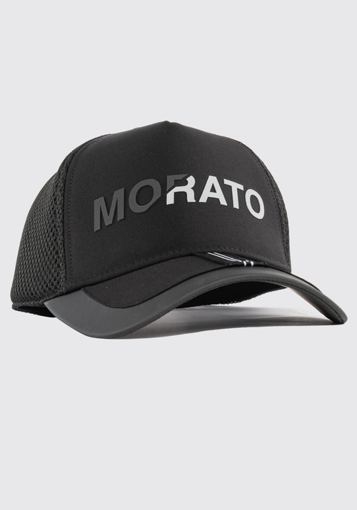 BASEBALL CAP IN STRETCH COTTON POPLIN WITH TWO-TONE EMBOSSED LOGO - Accessories | Antony Morato Online Shop