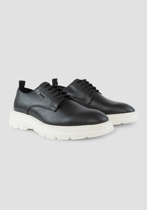DERBY «RUSSELL» DE PIEL CON SUELA CARRARMATO - Zapatos | Antony Morato Online Shop