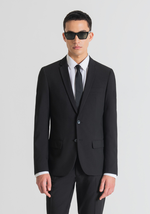 SLIM FIT 'BONNIE' JACKET IN STRETCH FABRIC - Men's Jackets and Gilets | Antony Morato Online Shop