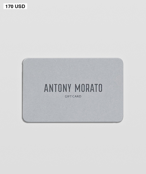 Gift card 170 usd - Gift Card | Antony Morato Online Shop