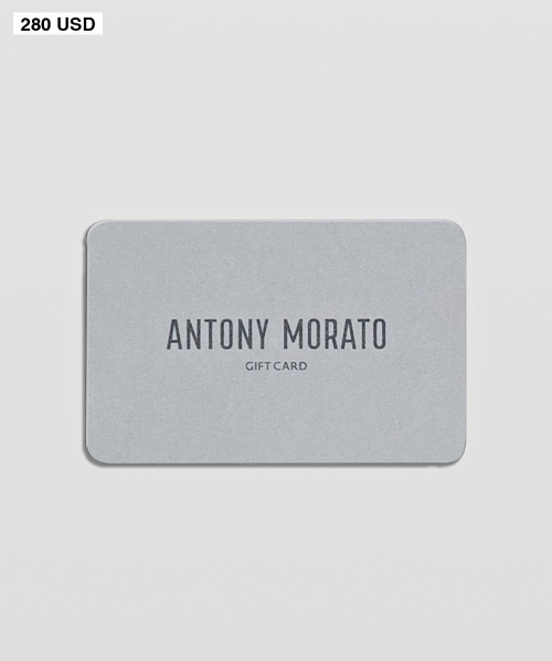 Gift card 280 usd - Gift Card | Antony Morato Online Shop